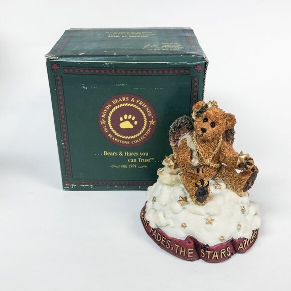 The Boyds Collection When You Wish Upon A Star Figurine Music Box, 1st Edition - Picture 1 of 7